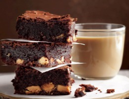 Beyaz Çikolatalı American Brownie